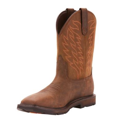 Ariat Groundbreaker - Werkschoenen DonkerBruin Heren - 33045-729